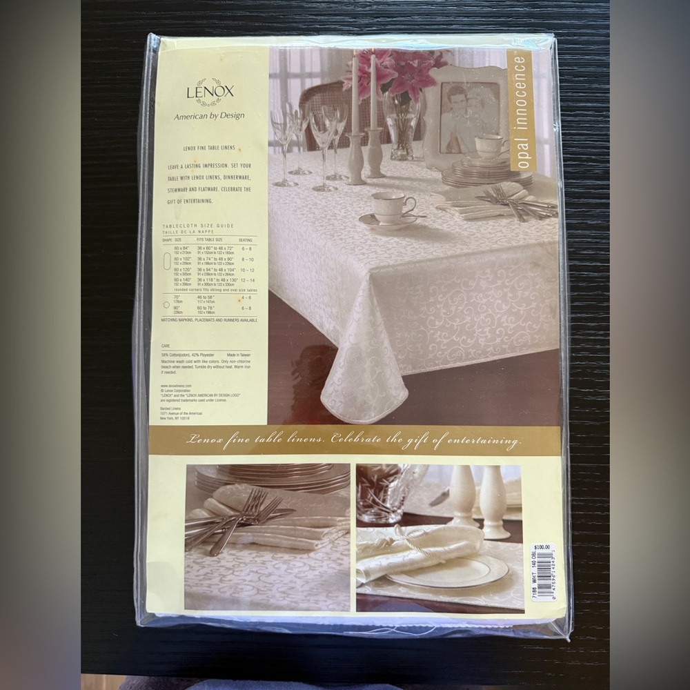 Lenox Tablecloth